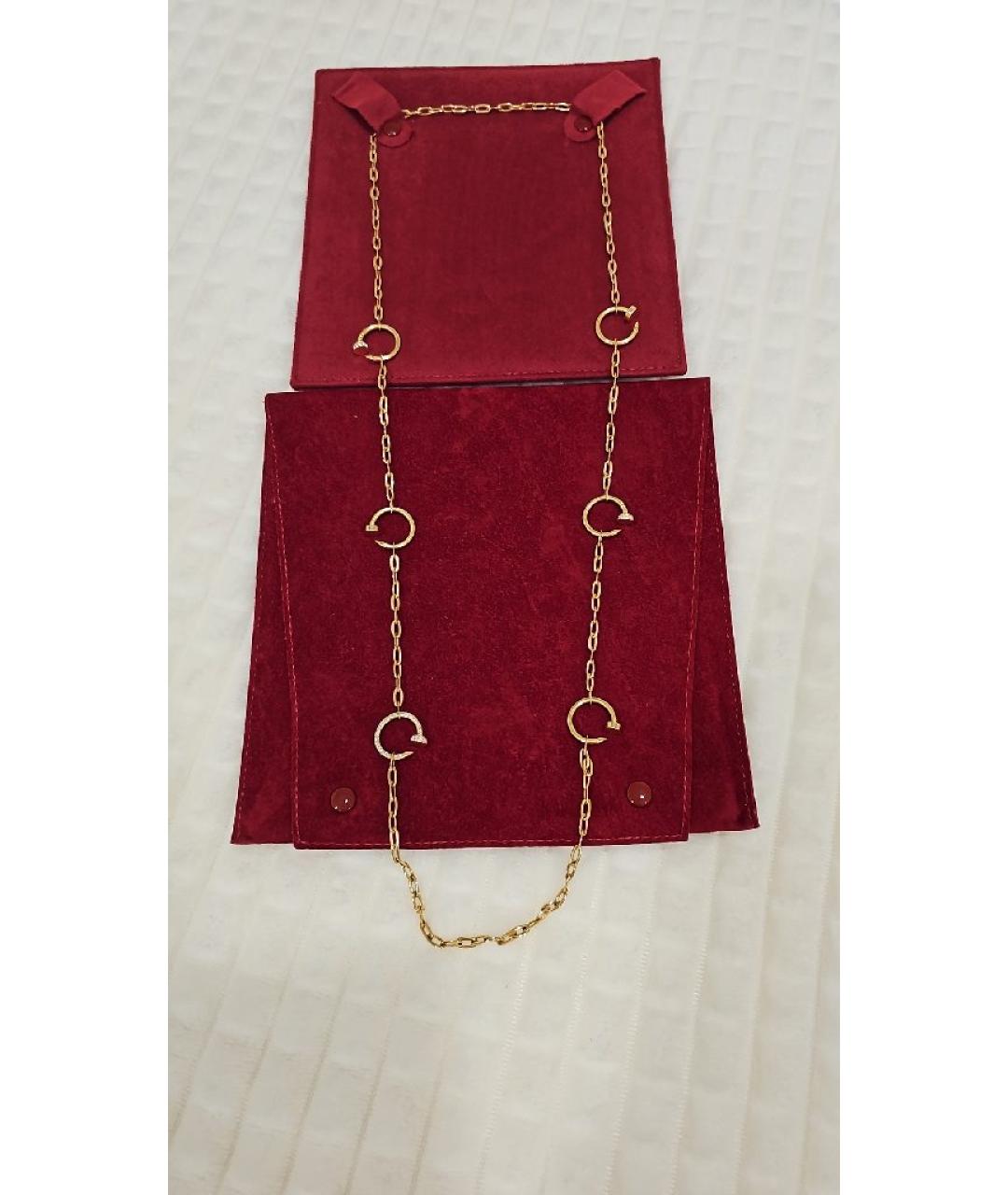 CARTIER Золотая цепочка из розового золота, фото 3