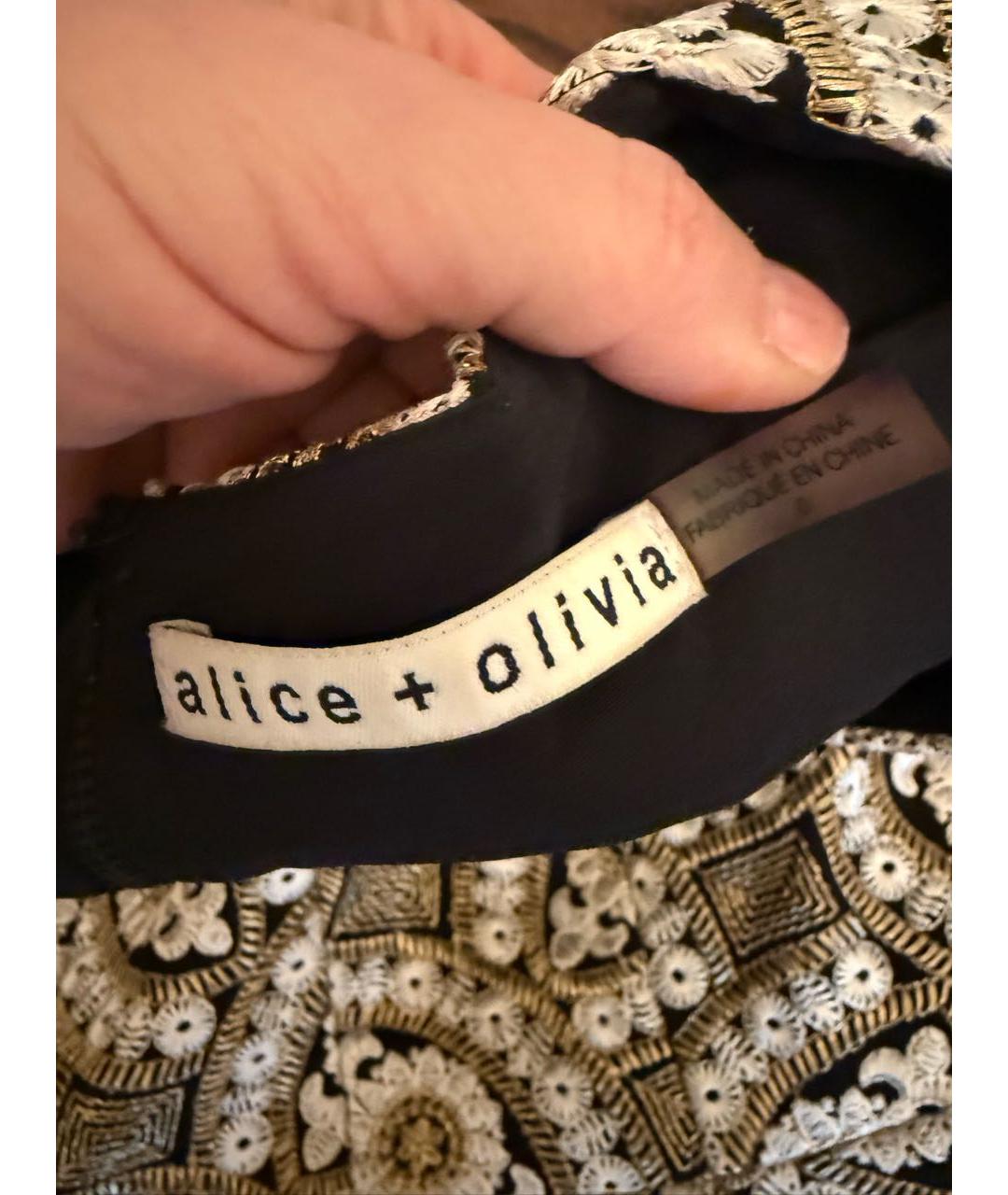 ALICE+OLIVIA Полиэстеровое повседневное платье, фото 2