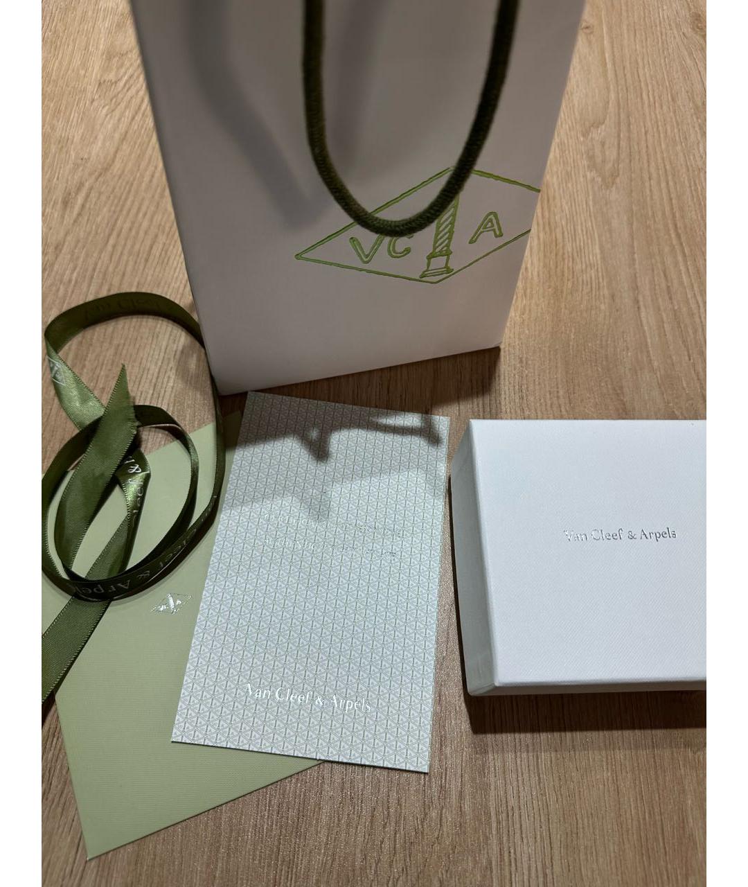 VAN CLEEF & ARPELS Черные серьги из желтого золота, фото 6