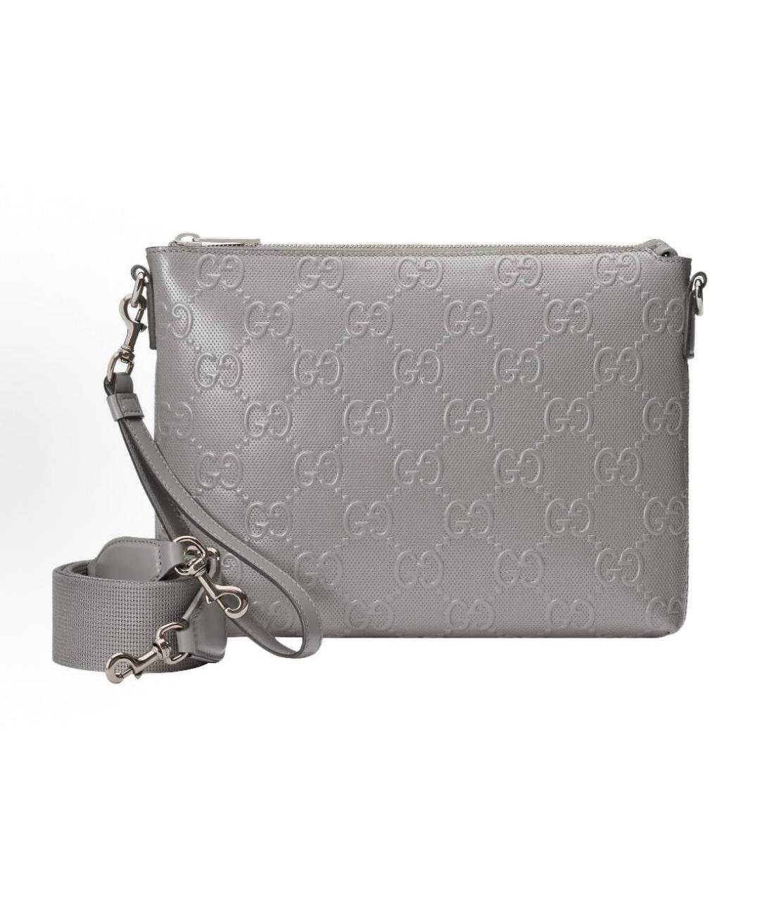 LOUIS VUITTON Серая сумка на плечо, фото 6
