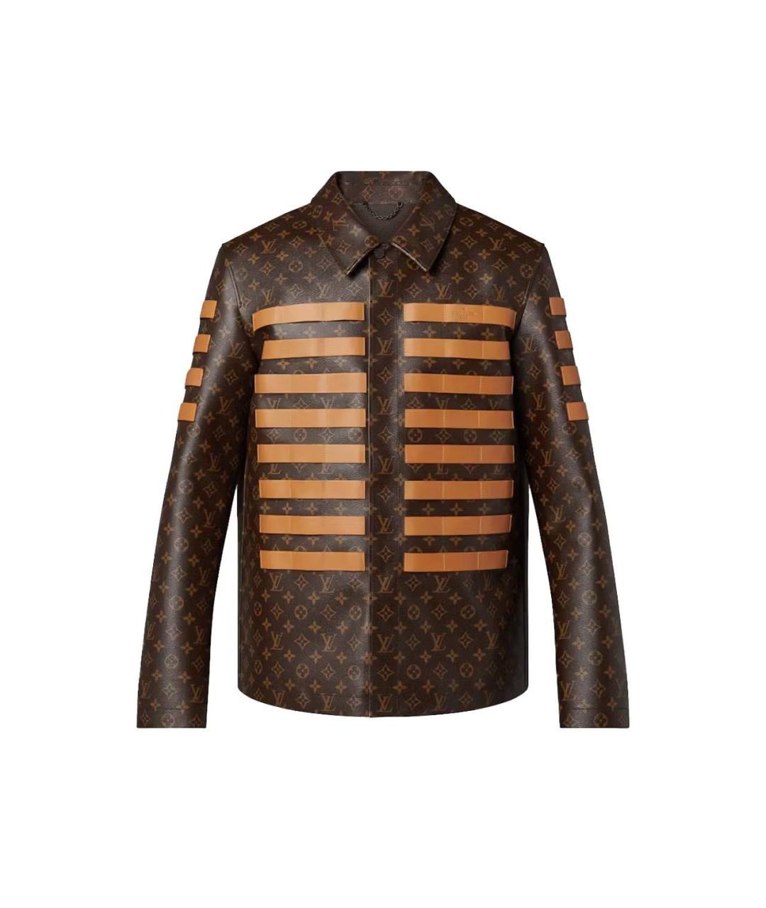 LOUIS VUITTON Коричневая куртка, фото 1