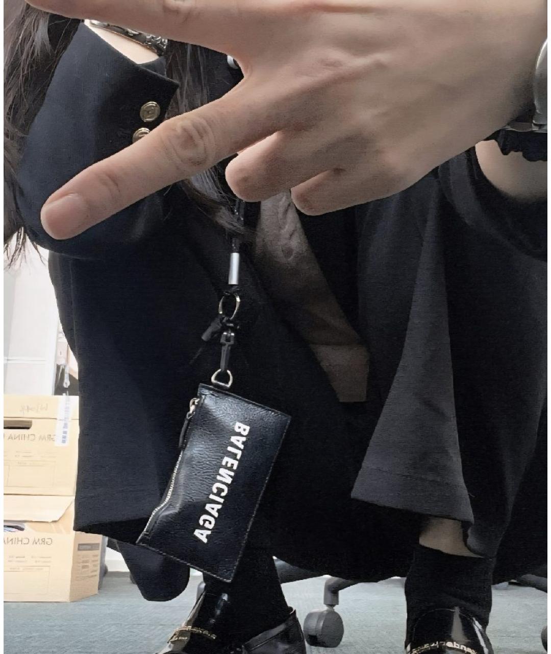 BALENCIAGA Черный кардхолдер, фото 8