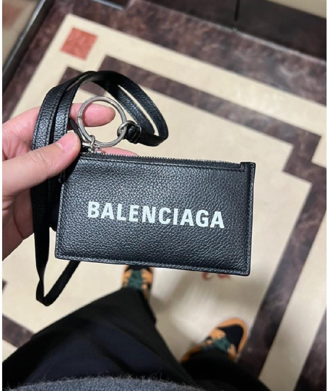 BALENCIAGA Черный кардхолдер, фото 6