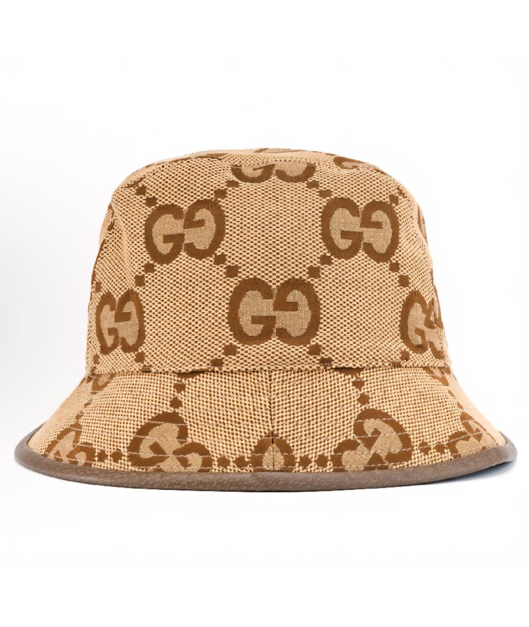 GUCCI Бежевая панама, фото 3