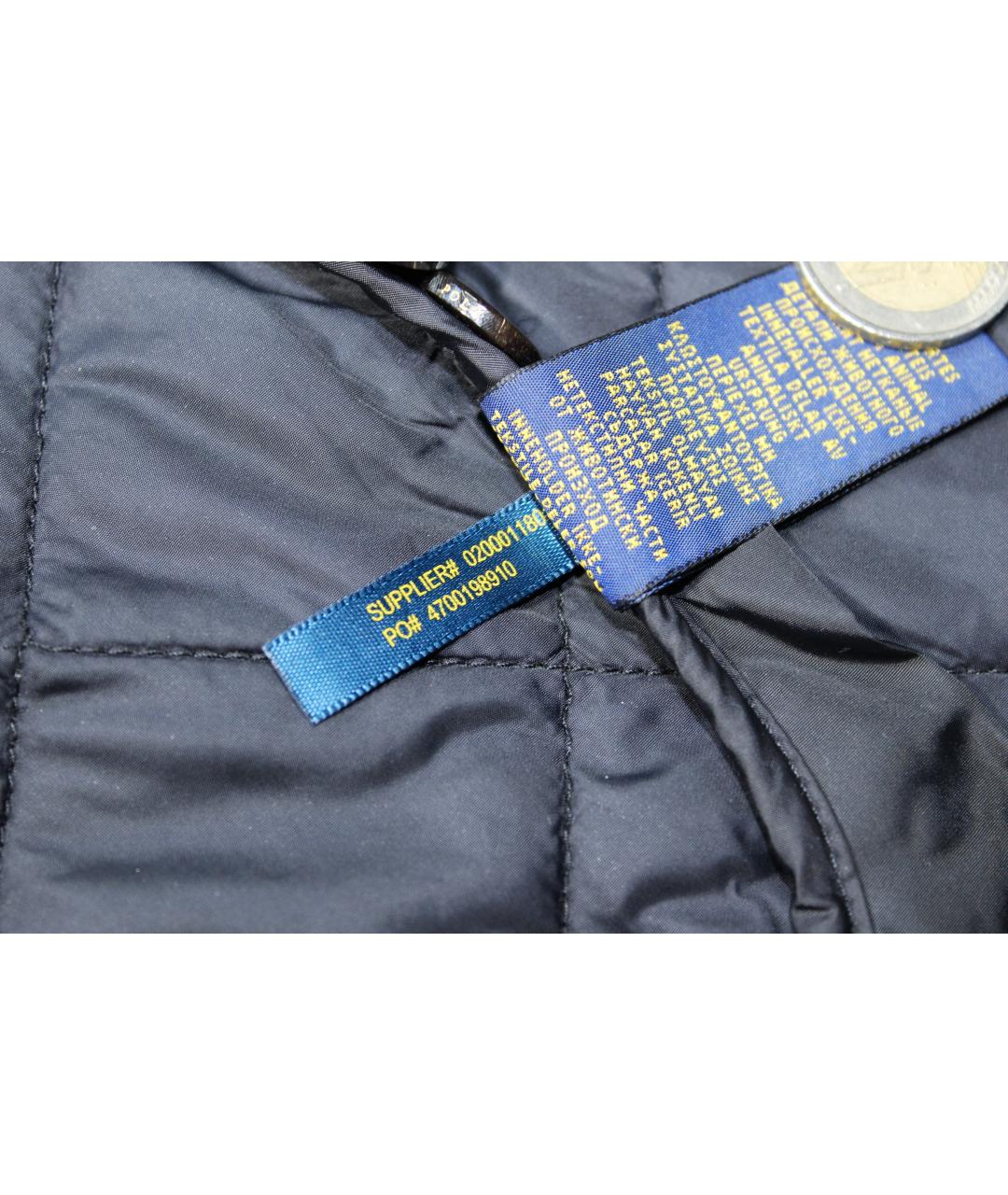 POLO RALPH LAUREN Темно-синяя полиэстеровая куртка, фото 7