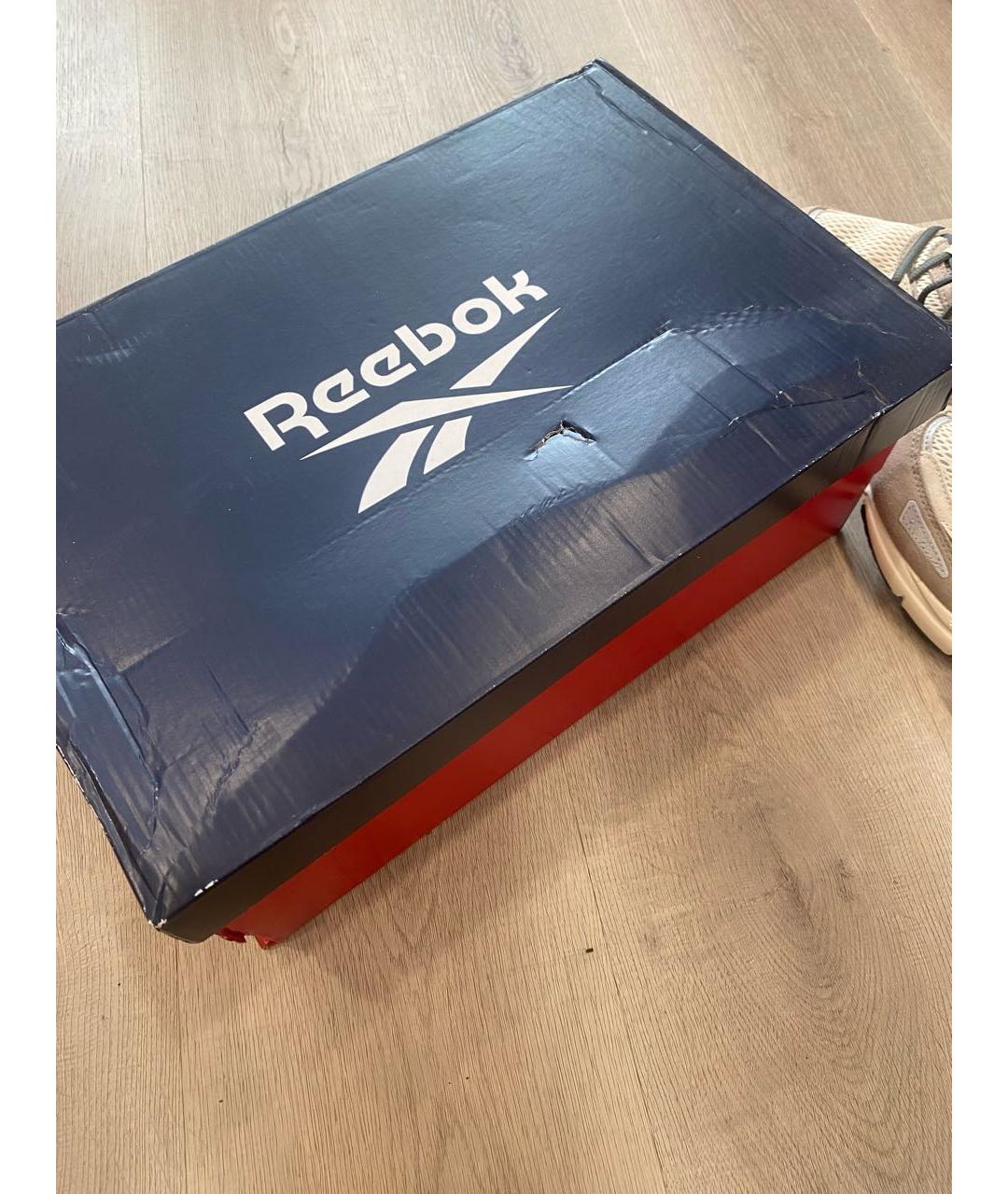 REEBOK Бежевые замшевые кроссовки, фото 7
