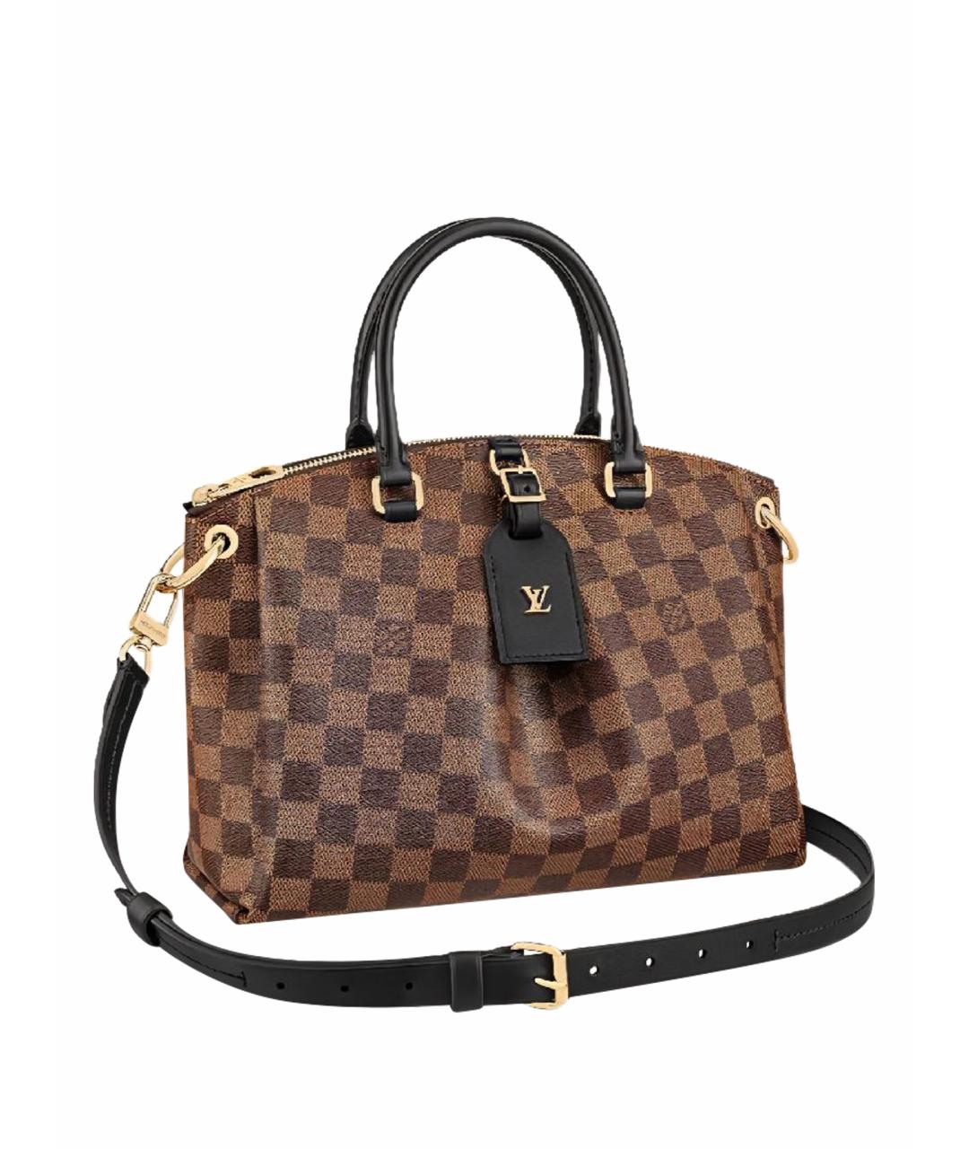 LOUIS VUITTON Коричневая сумка тоут, фото 1