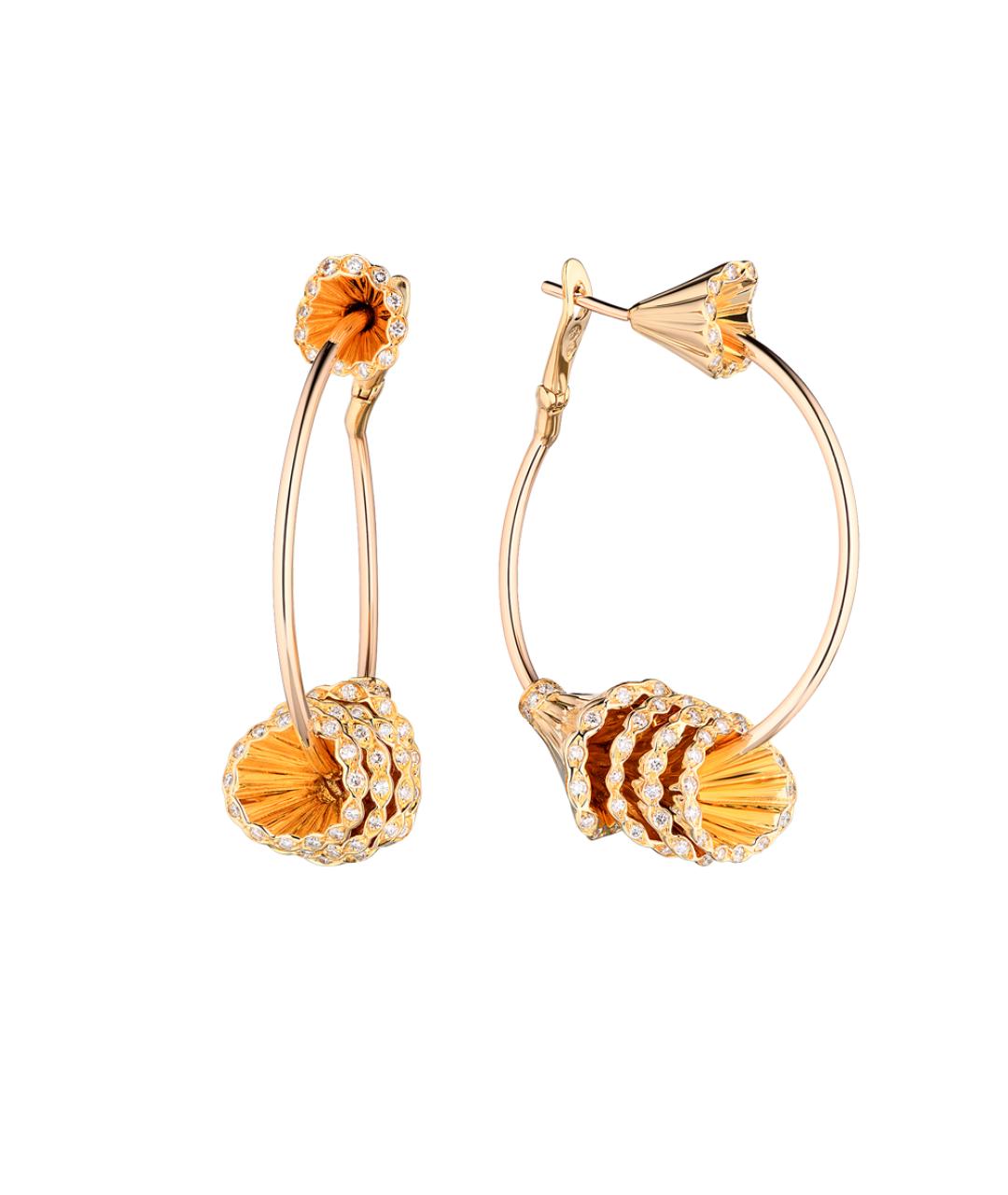 BOUCHERON Золотые серьги из желтого золота, фото 4