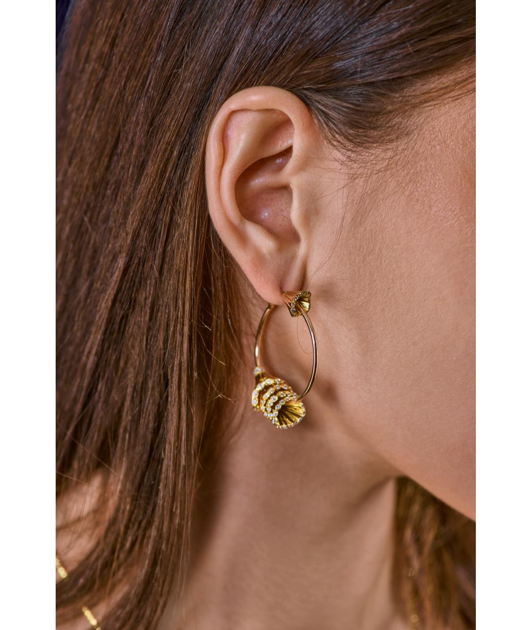 BOUCHERON Золотые серьги из желтого золота, фото 2