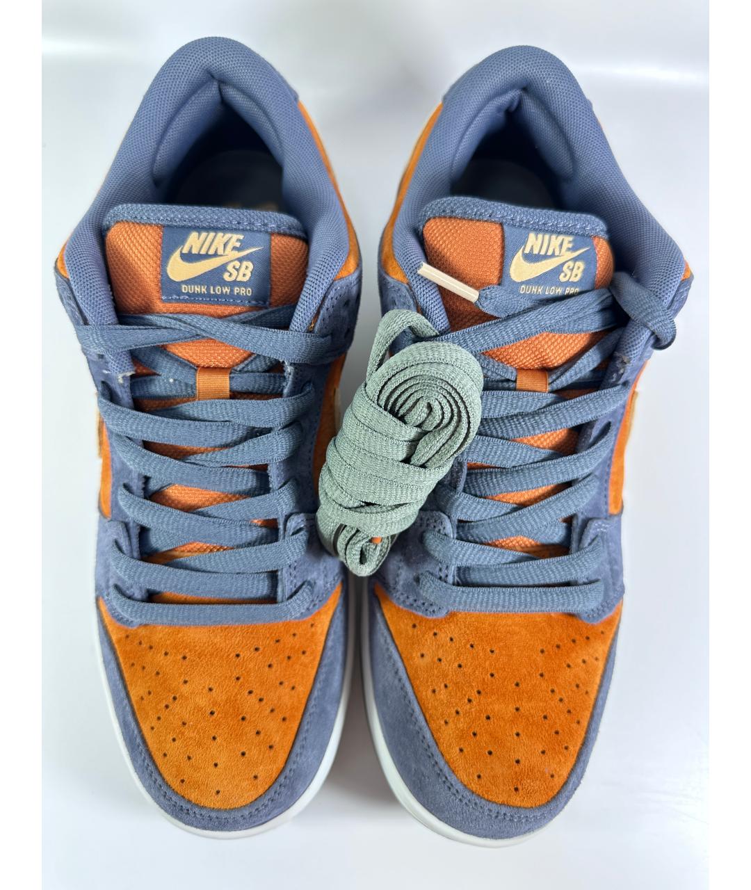 NIKE Мульти замшевые низкие кроссовки / кеды, фото 3