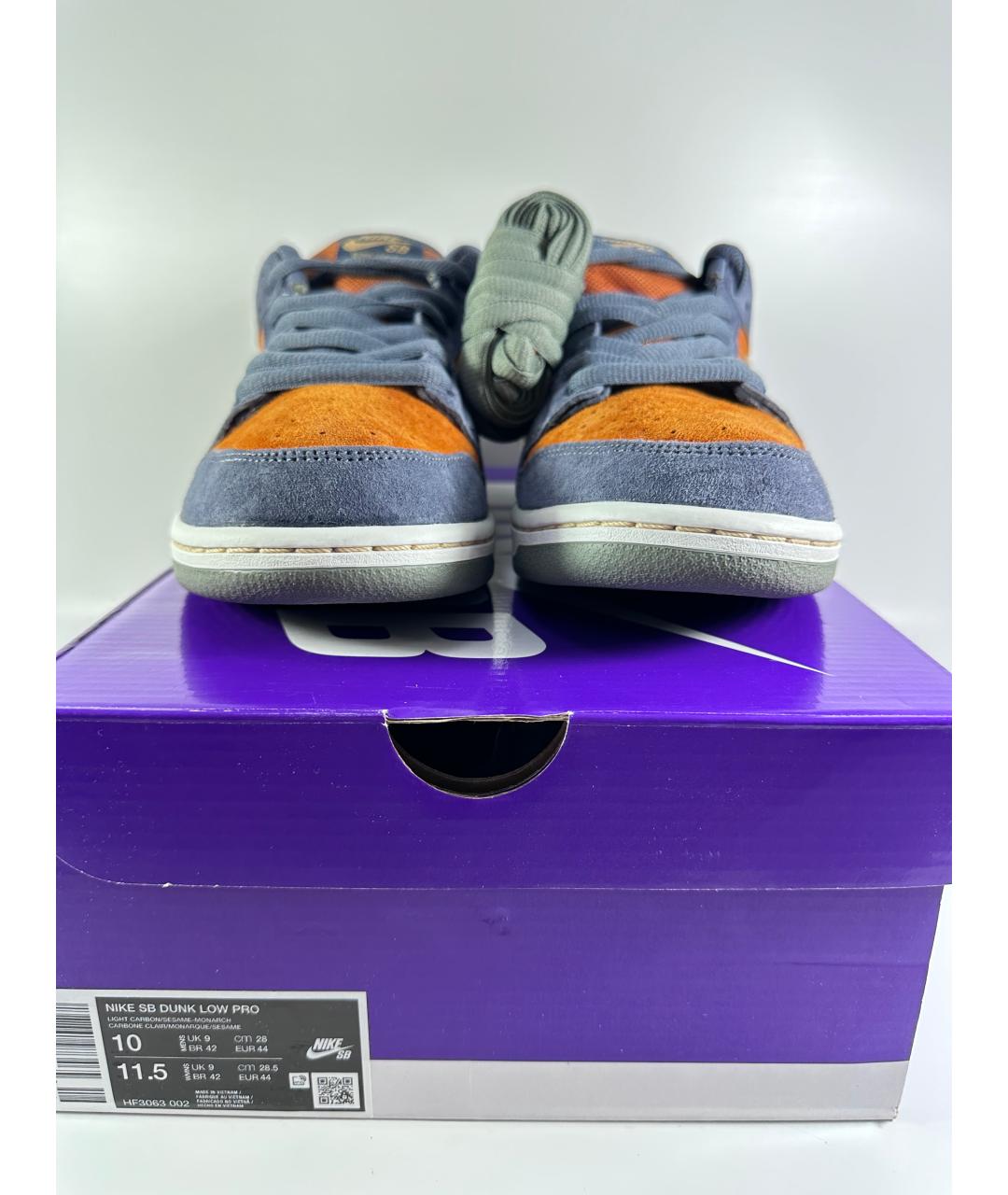 NIKE Мульти замшевые низкие кроссовки / кеды, фото 2