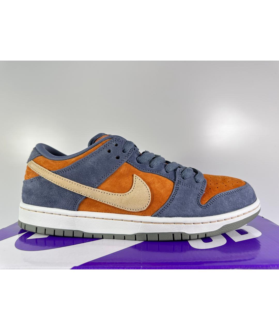 NIKE Мульти замшевые низкие кроссовки / кеды, фото 7