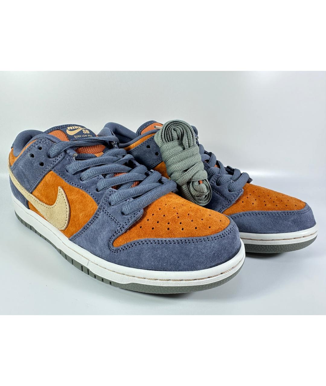 NIKE Мульти замшевые низкие кроссовки / кеды, фото 6
