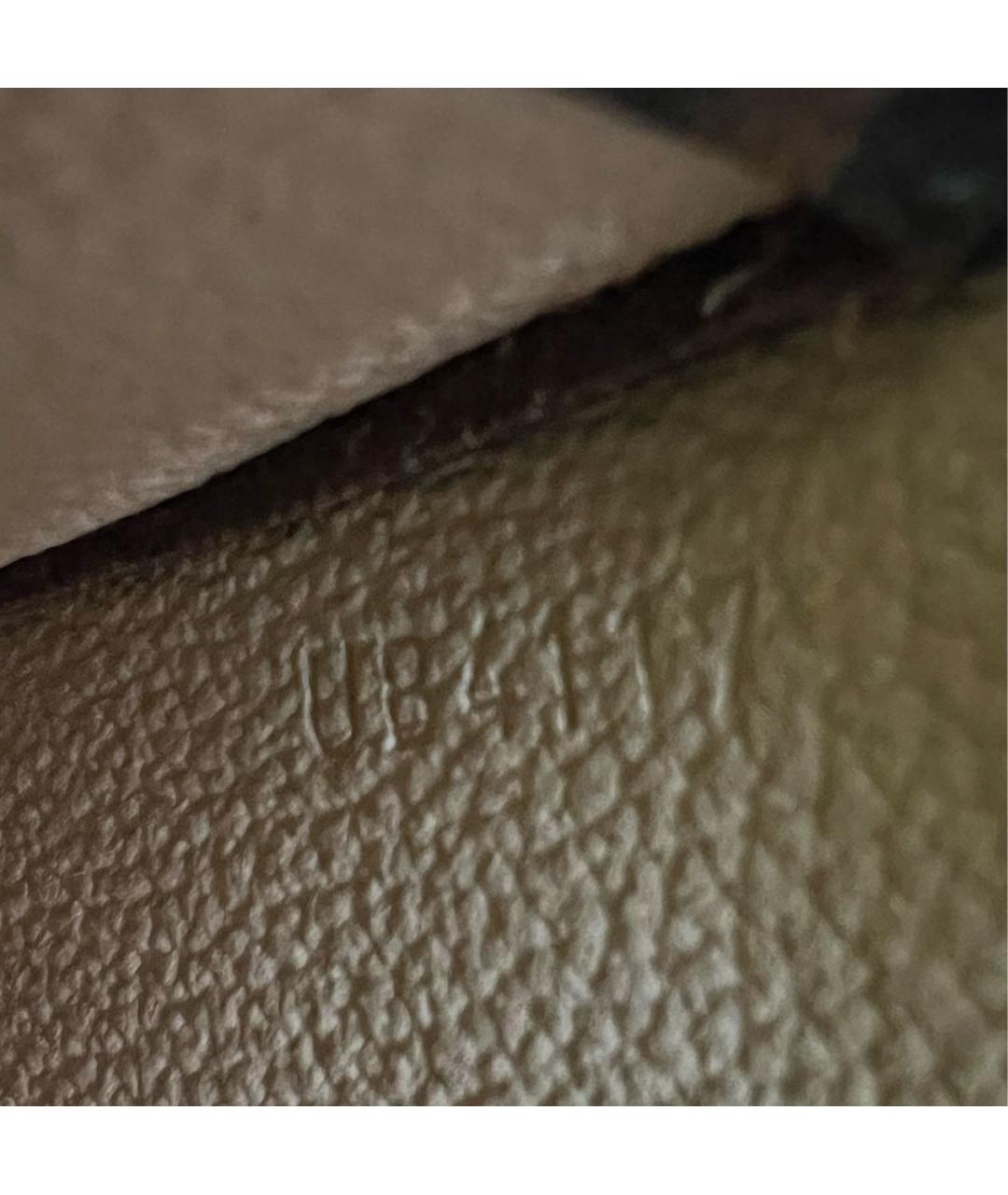 LOUIS VUITTON Коричневая косметичка, фото 8