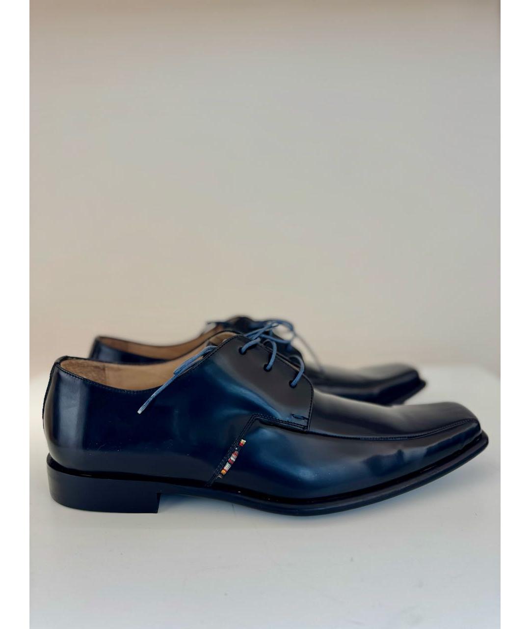 PAUL SMITH Черные кожаные туфли, фото 9