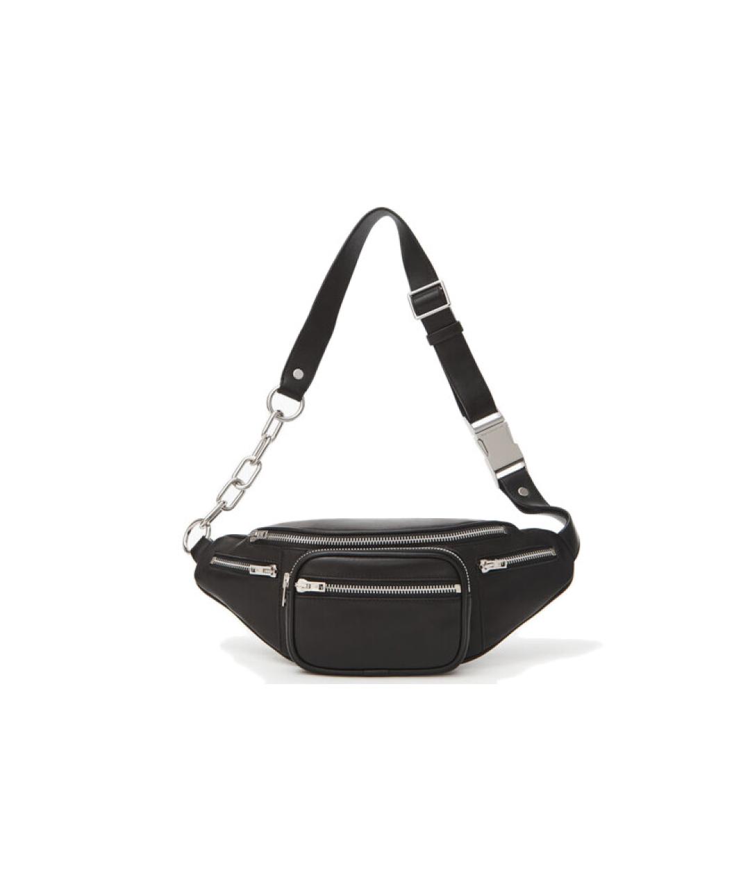 ALEXANDER WANG Черная поясная сумка, фото 1