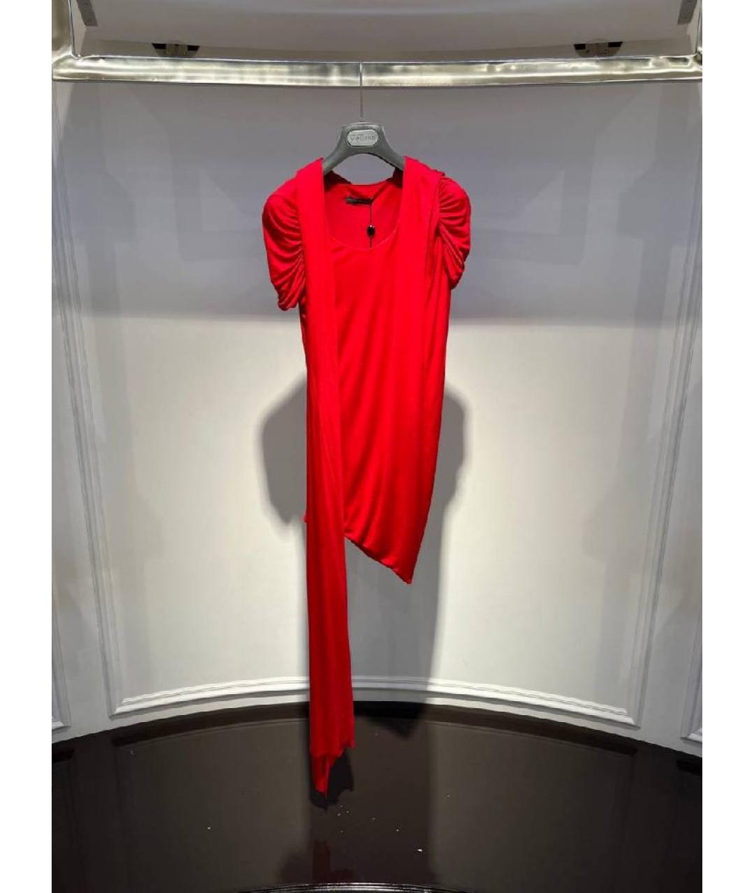ALEXANDER MCQUEEN Красная футболка, фото 3