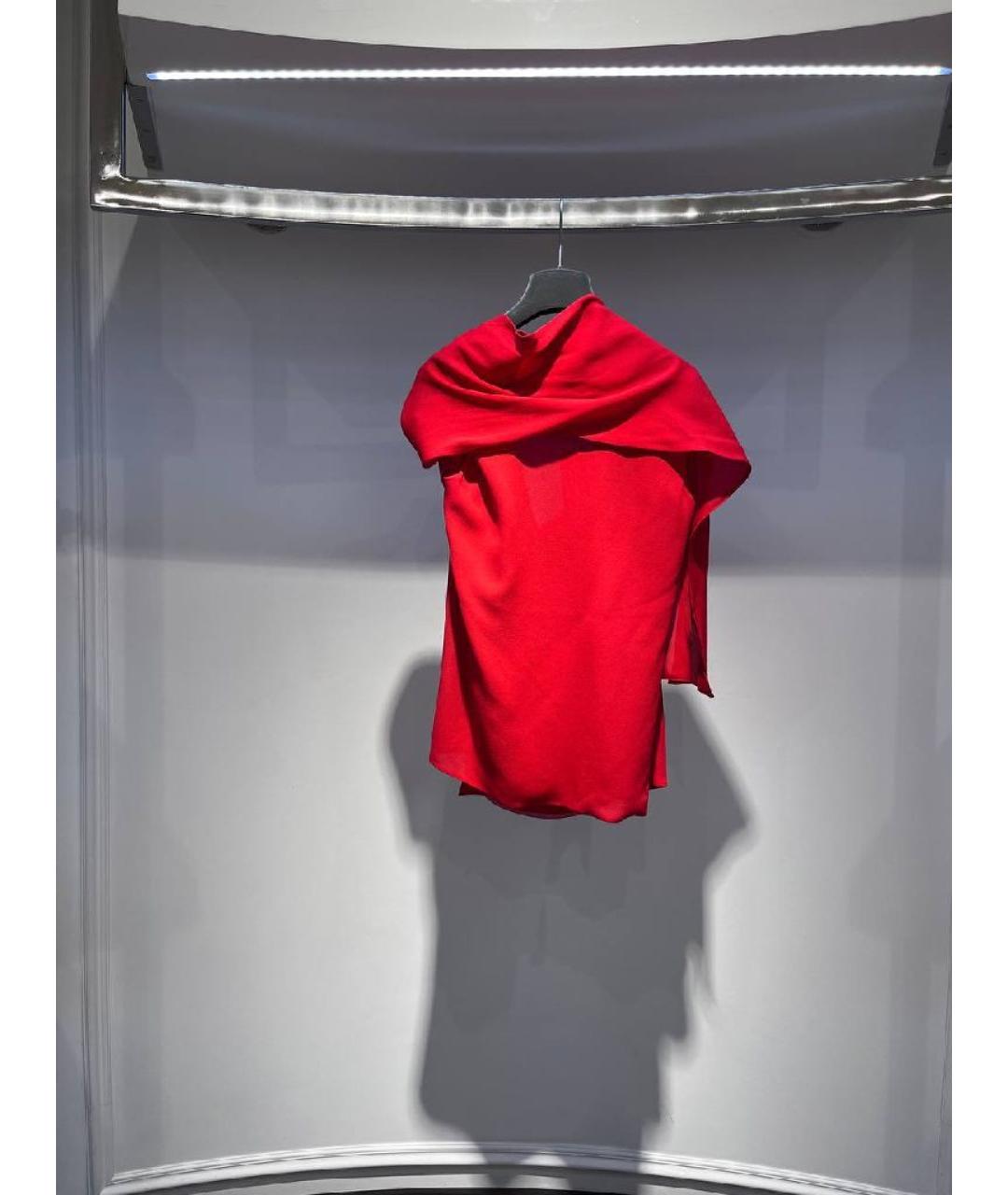 ALEXANDER MCQUEEN Красная блузы, фото 2