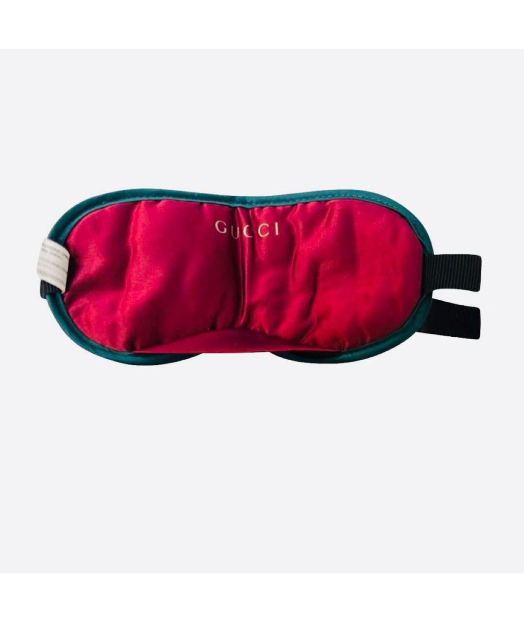 GUCCI Бордовая повязка на голову, фото 7