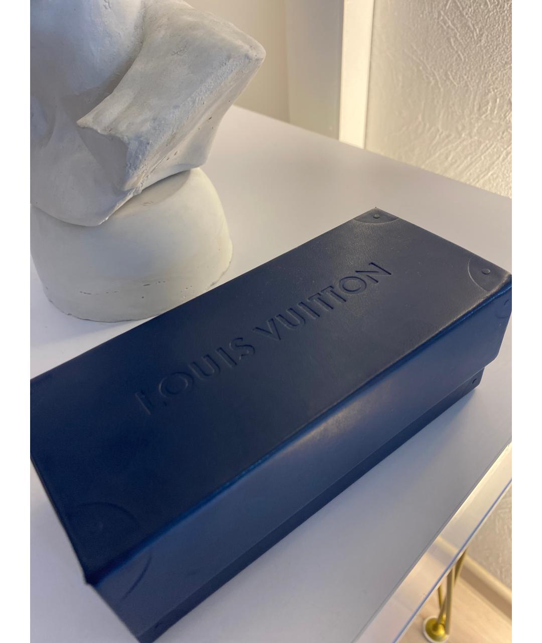 LOUIS VUITTON Черные пластиковые солнцезащитные очки, фото 4