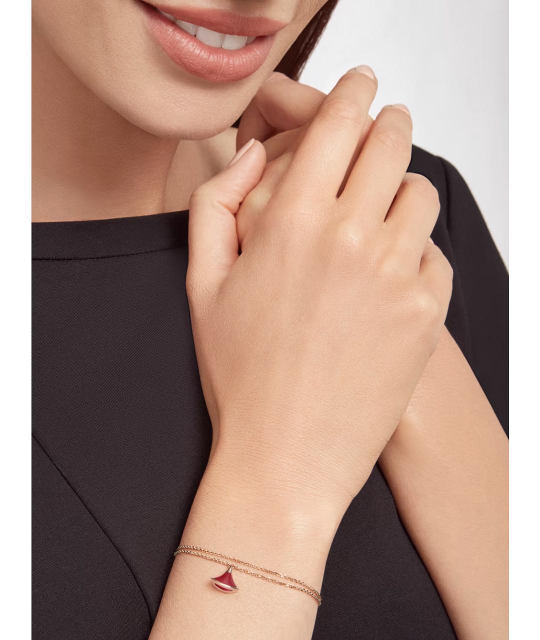 BVLGARI Золотой браслет из розового золота, фото 3