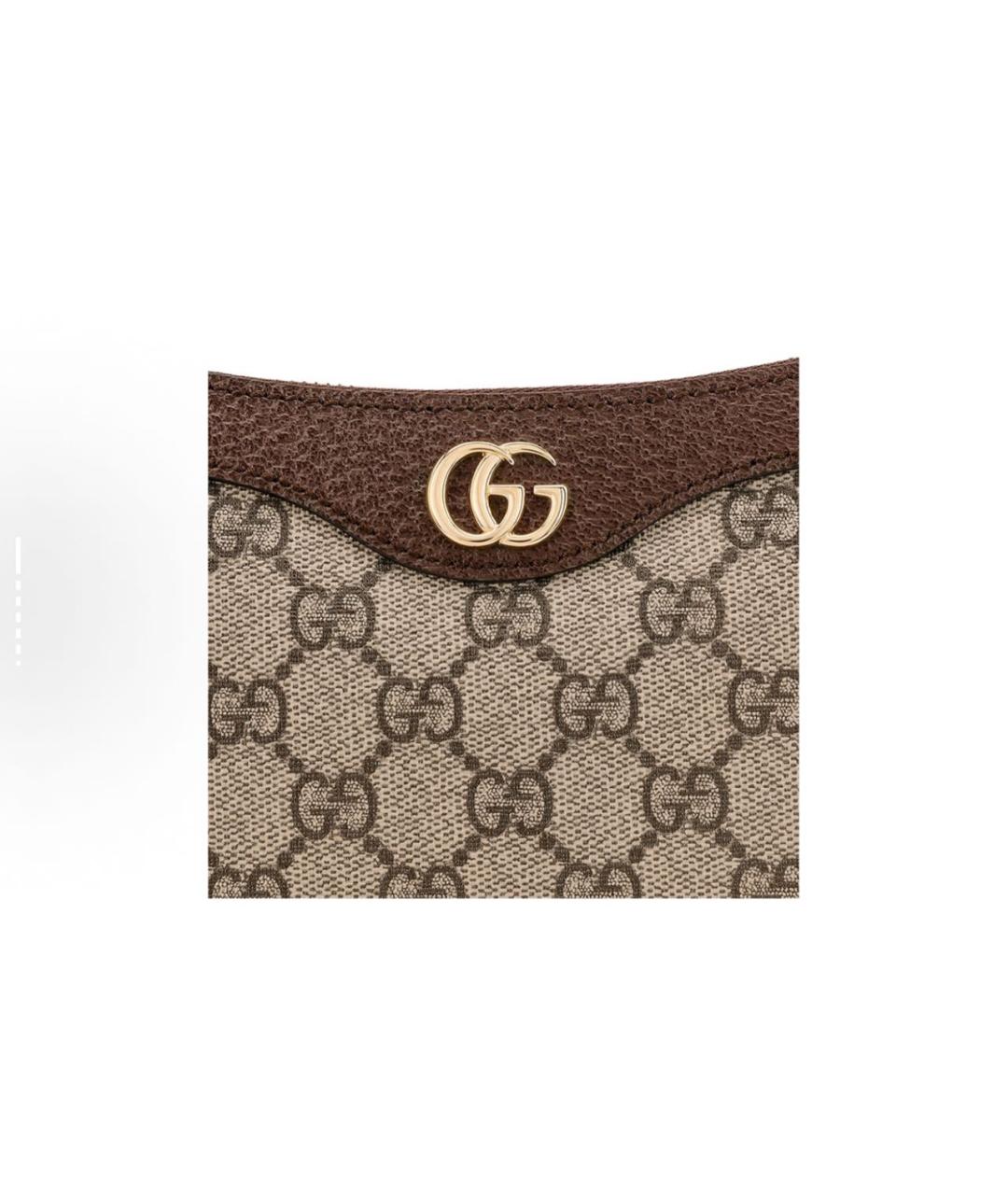 GUCCI Коричневая сумка с короткими ручками, фото 6