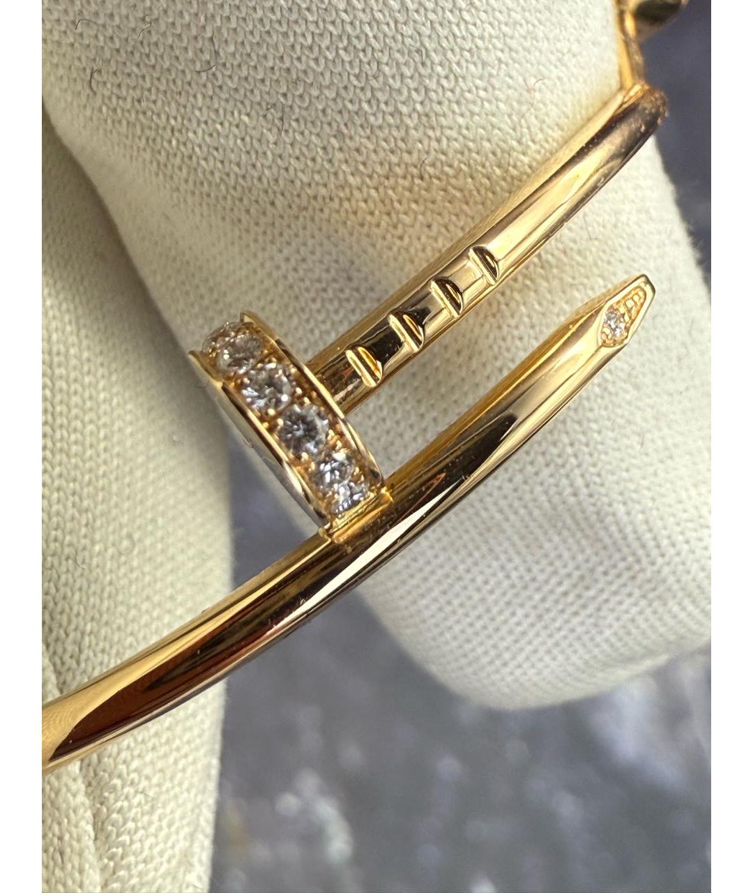 CARTIER Золотые серьги из розового золота, фото 9