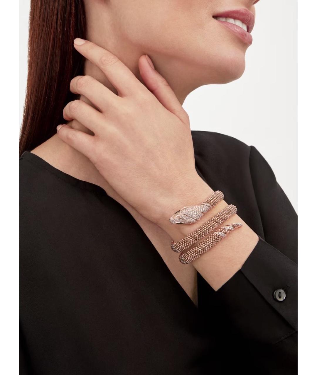 BVLGARI Золотой браслет из розового золота, фото 3