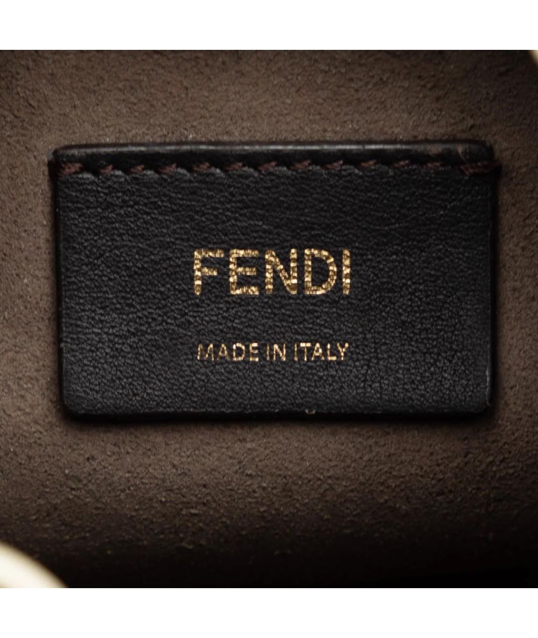 FENDI Мульти кожаная сумка с короткими ручками, фото 5