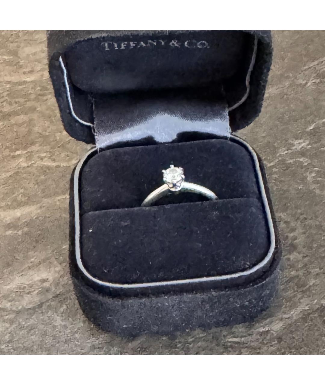TIFFANY&CO Платиновое кольцо, фото 5