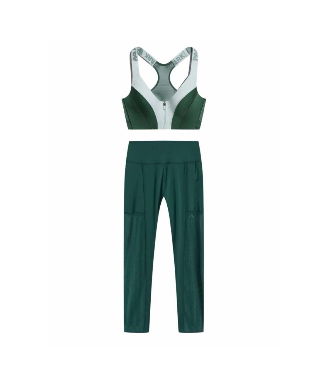 ADIDAS Зеленый полиэстеровый спортивные костюмы, фото 1