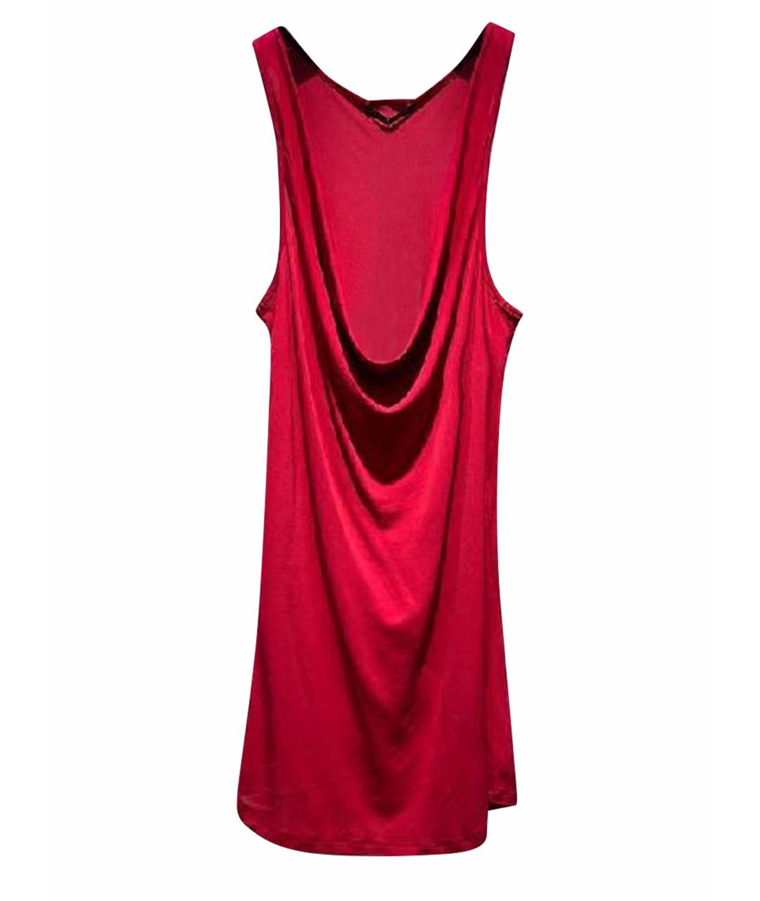ALEXANDER MCQUEEN Красная майка, фото 1