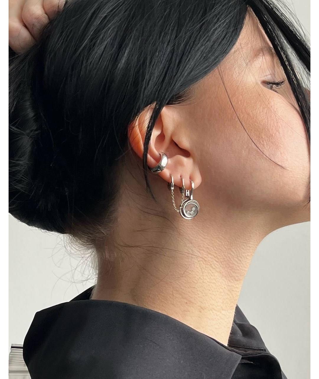 CHOPARD Серьги из белого золота, фото 9