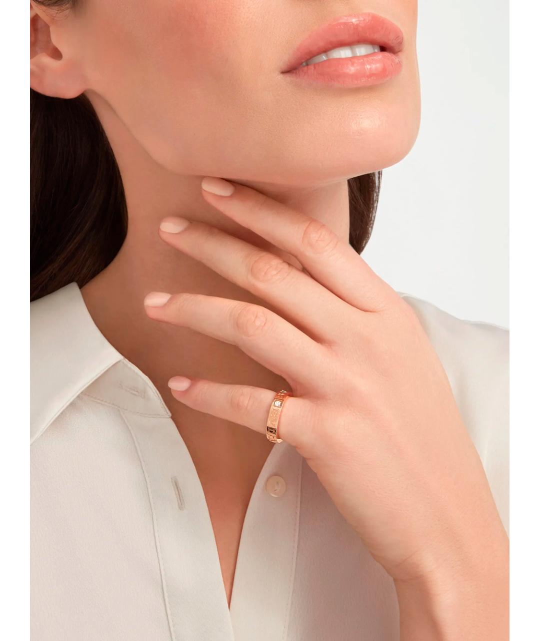 BVLGARI Золотое кольцо из розового золота, фото 3