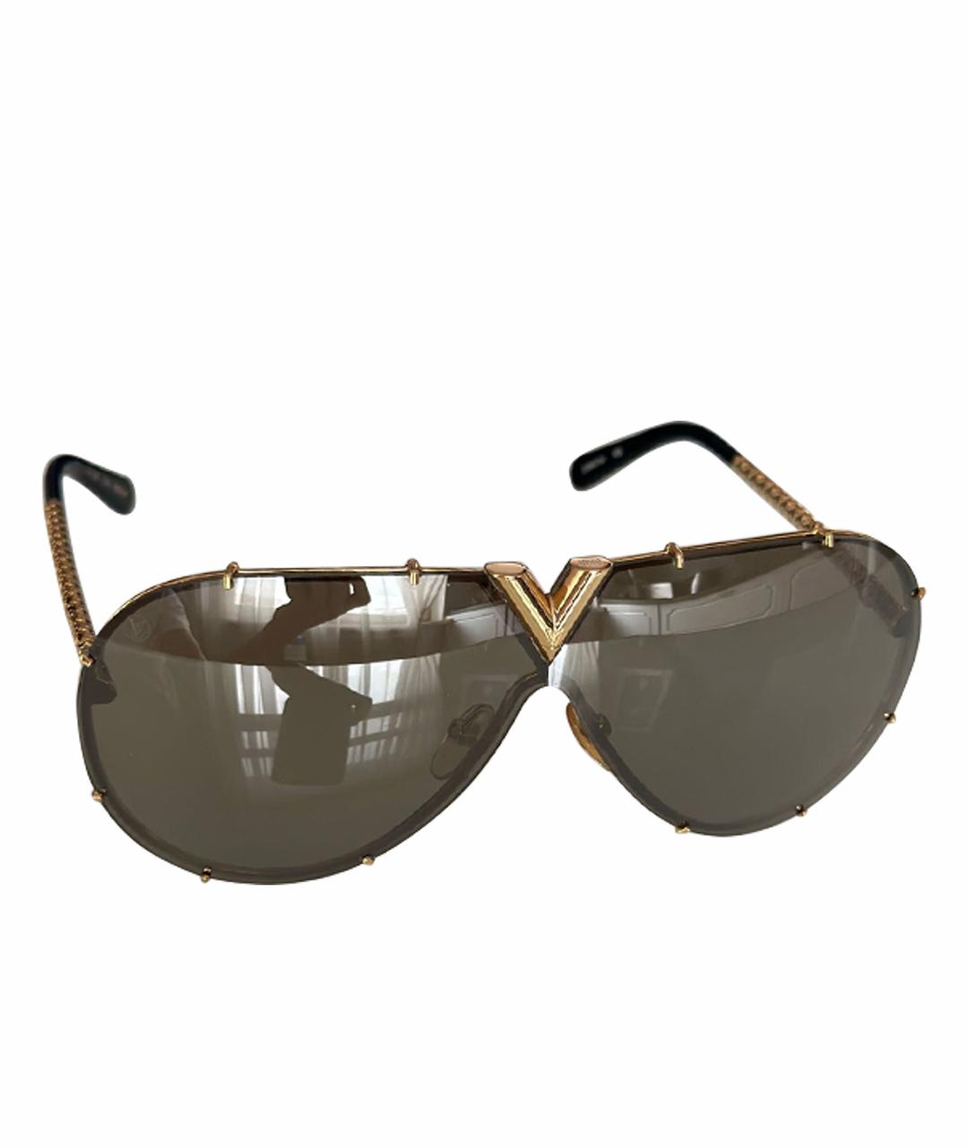 LOUIS VUITTON Металлические солнцезащитные очки, фото 10