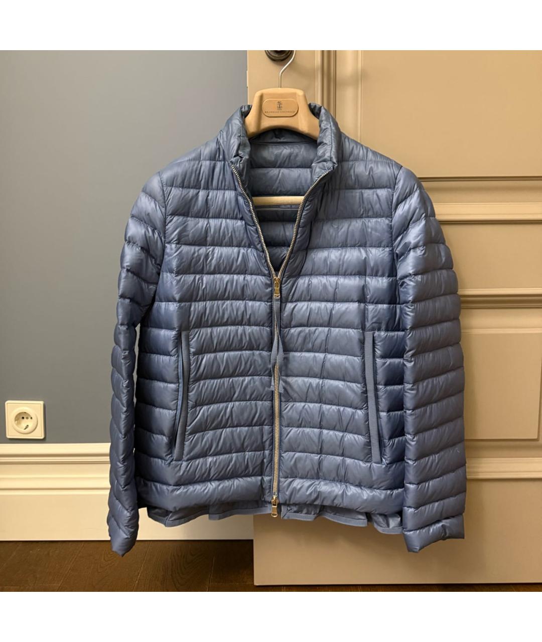 MONCLER Темно-синяя куртка, фото 7