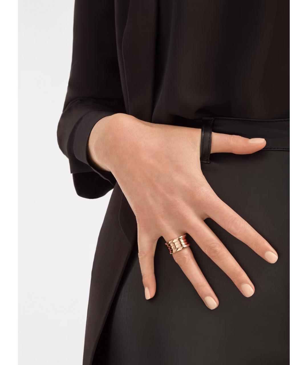 BVLGARI Золотое кольцо из розового золота, фото 3