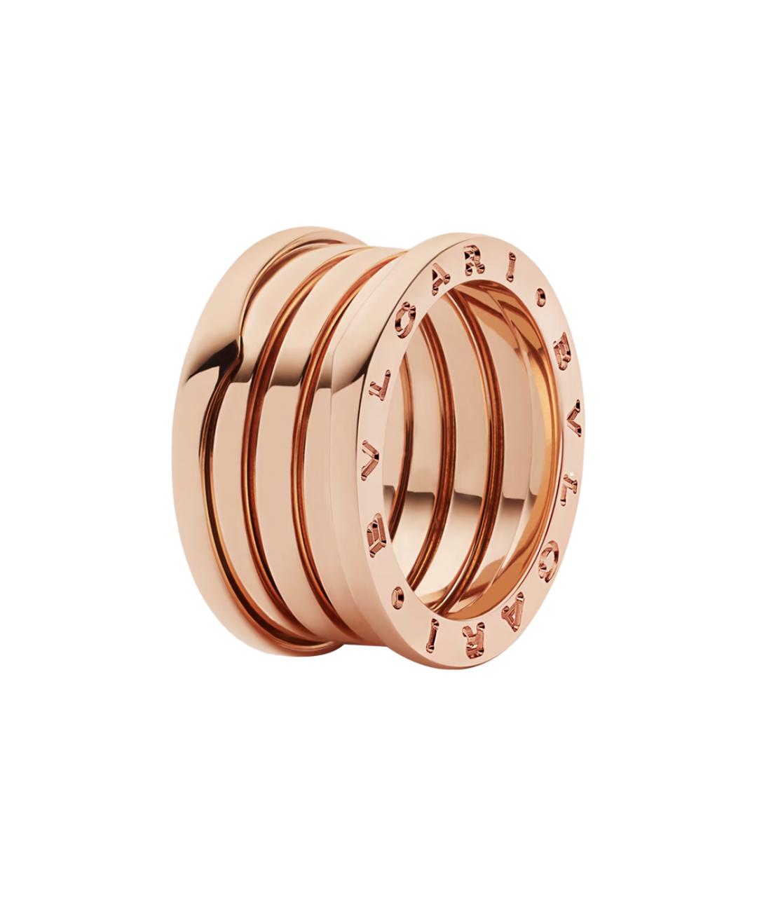 BVLGARI Золотое кольцо из розового золота, фото 1