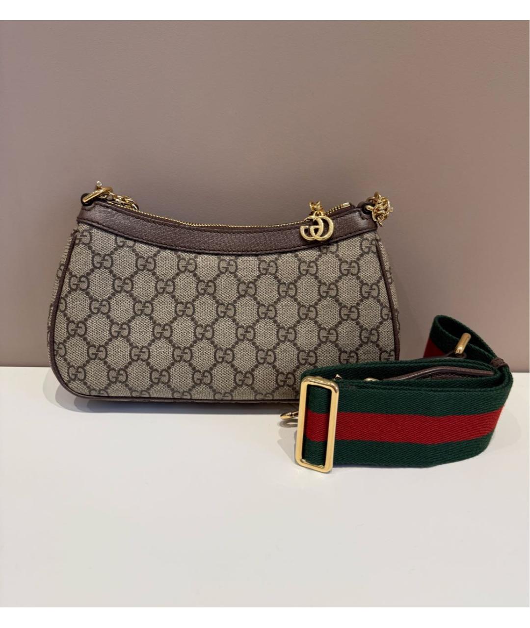 GUCCI Бежевая сумка через плечо, фото 3