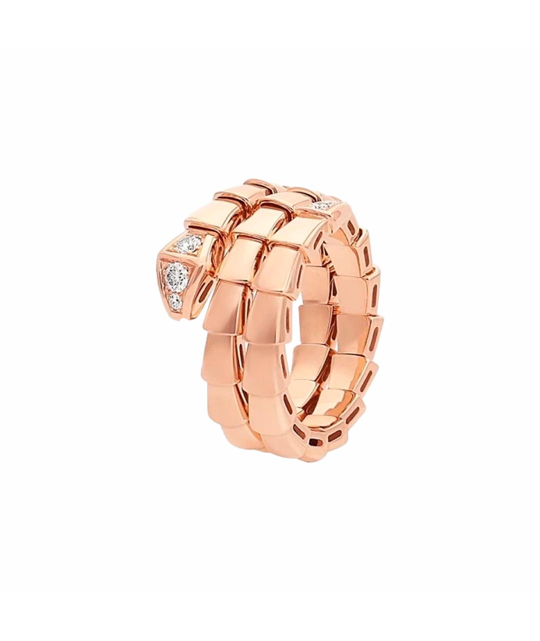 BVLGARI Золотое кольцо из розового золота, фото 1