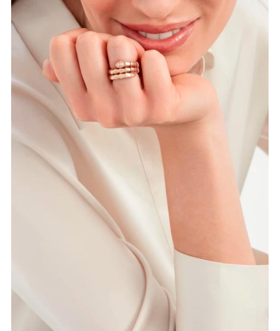 BVLGARI Золотое кольцо из розового золота, фото 3
