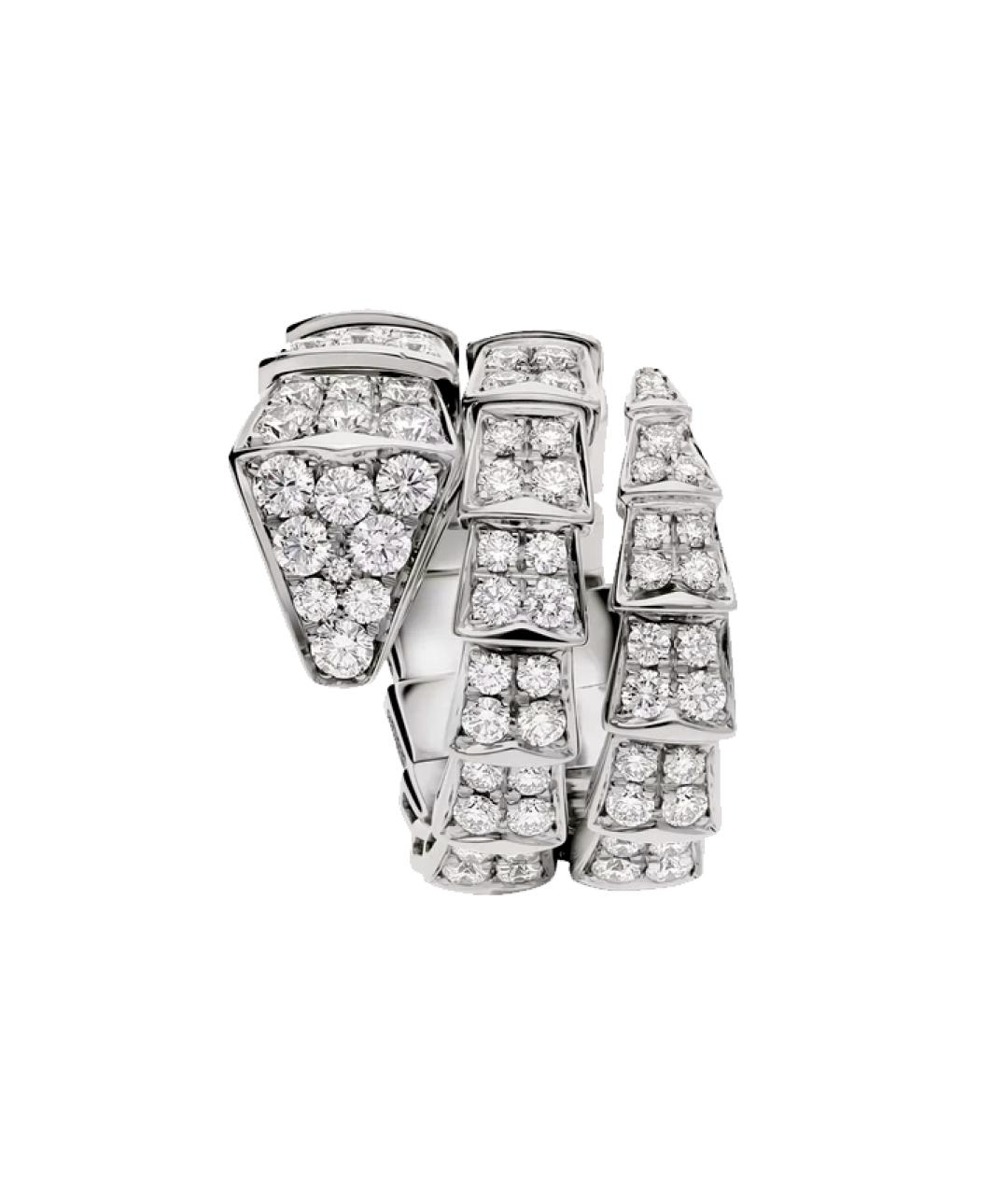 BVLGARI Кольцо из белого золота, фото 2