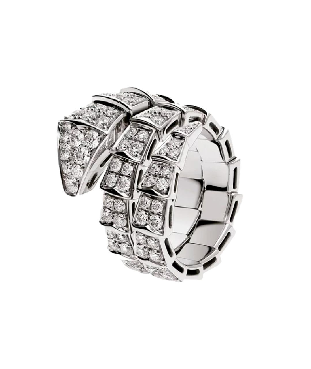 BVLGARI Кольцо из белого золота, фото 1
