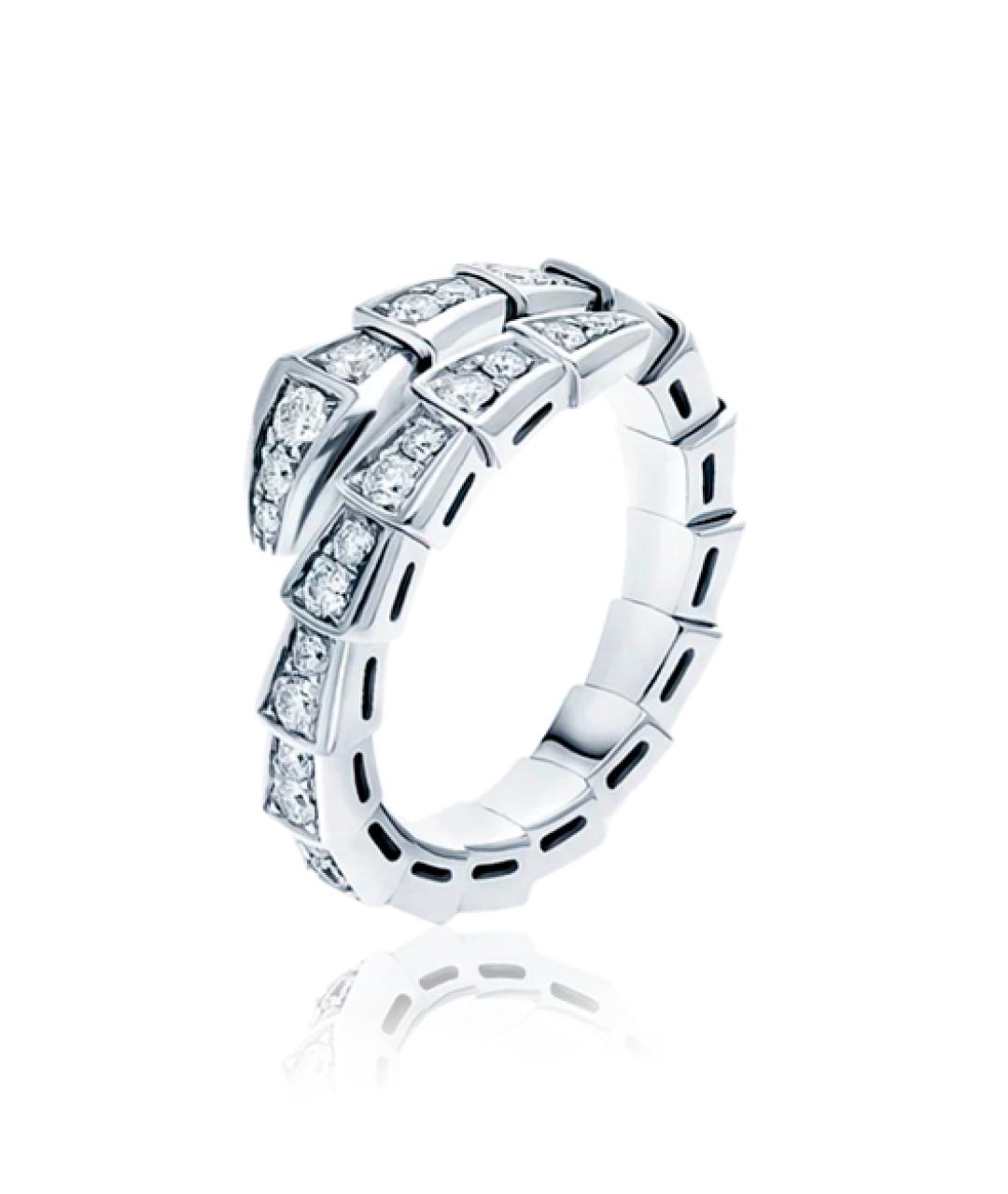 BVLGARI Кольцо из белого золота, фото 4