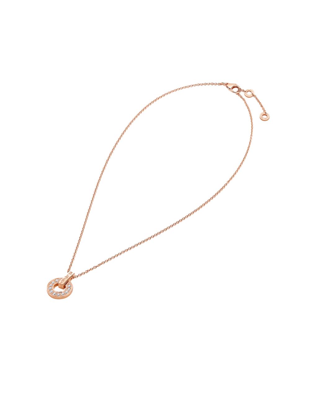 BVLGARI Золотая подвеска из розового золота, фото 3
