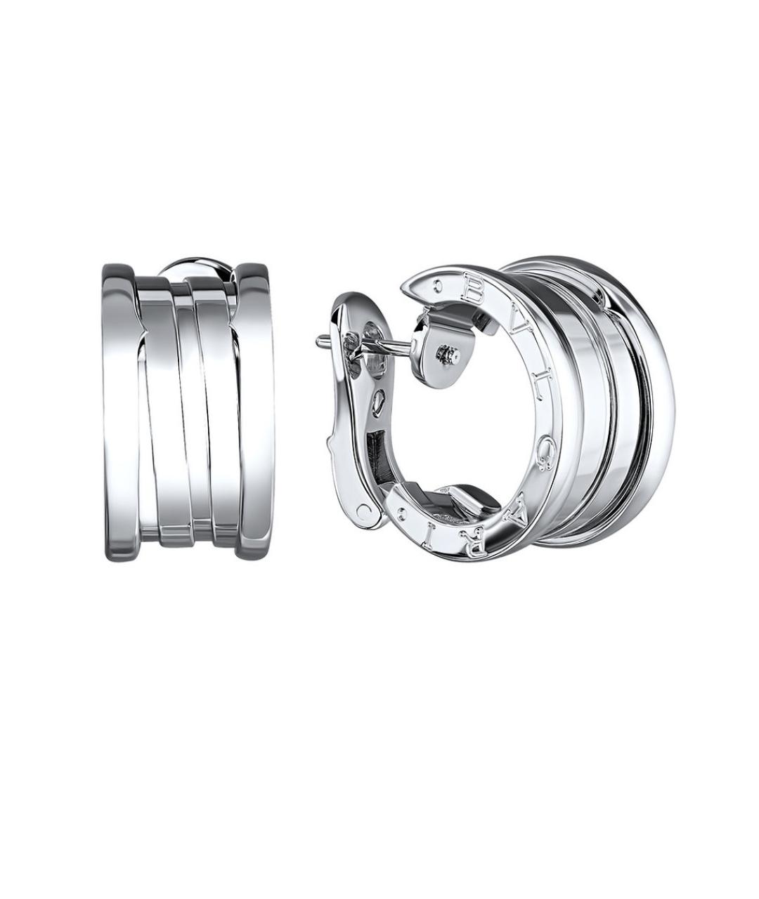 BVLGARI Серьги из белого золота, фото 3