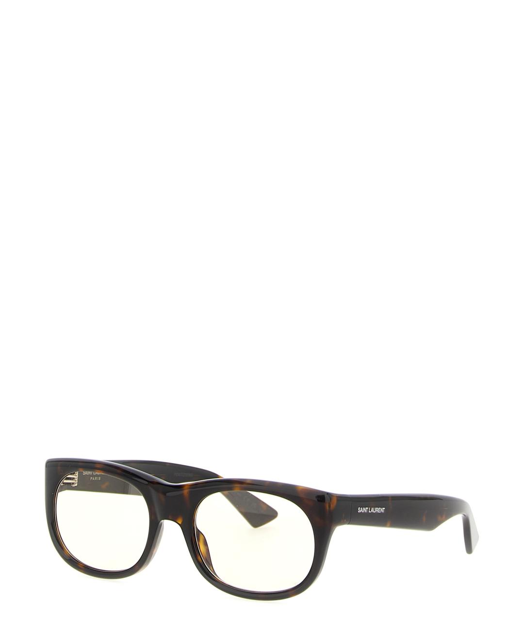 SAINT LAURENT Мульти пластиковые солнцезащитные очки, фото 3