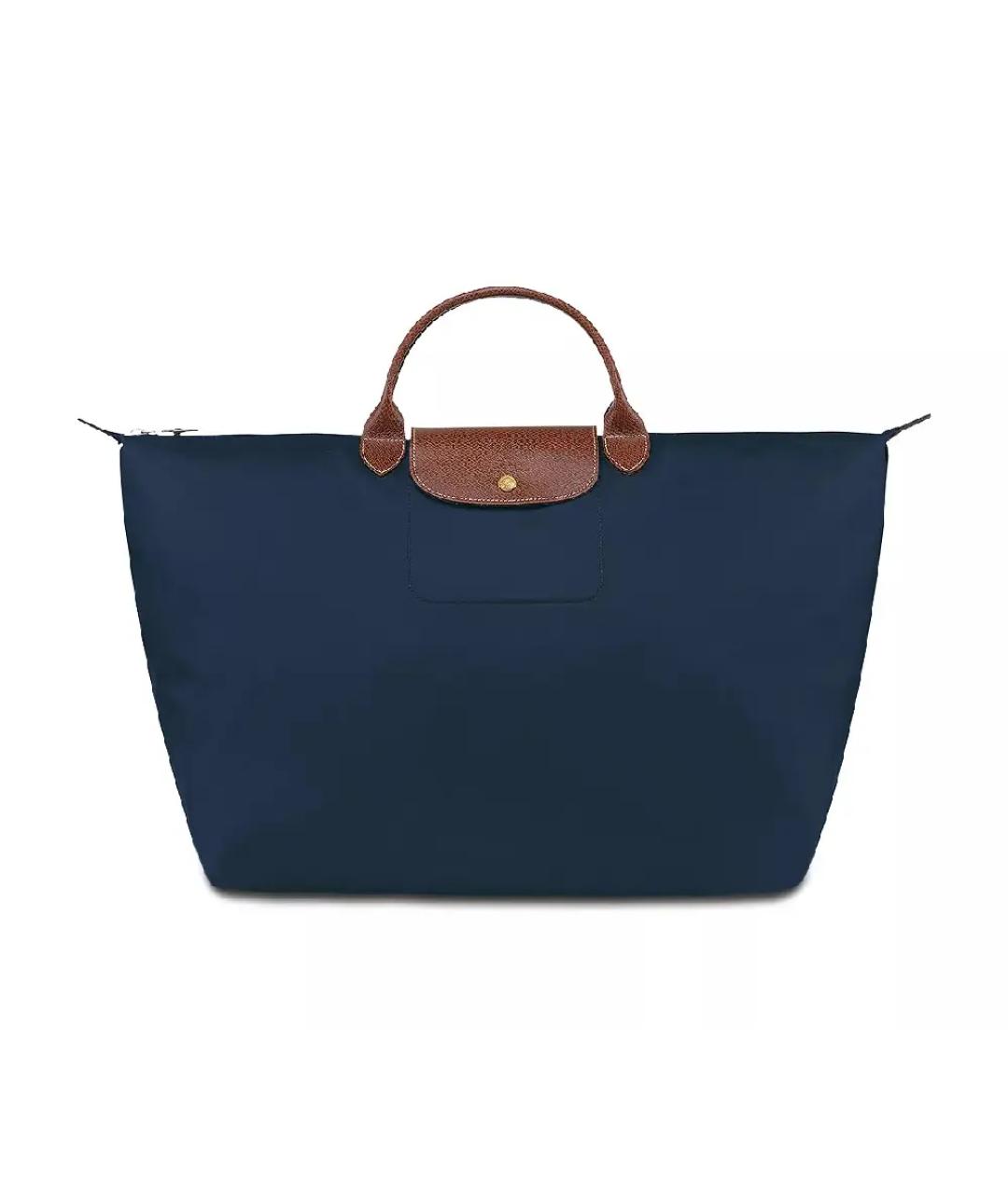 LONGCHAMP Темно-синяя дорожная/спортивная сумка, фото 1