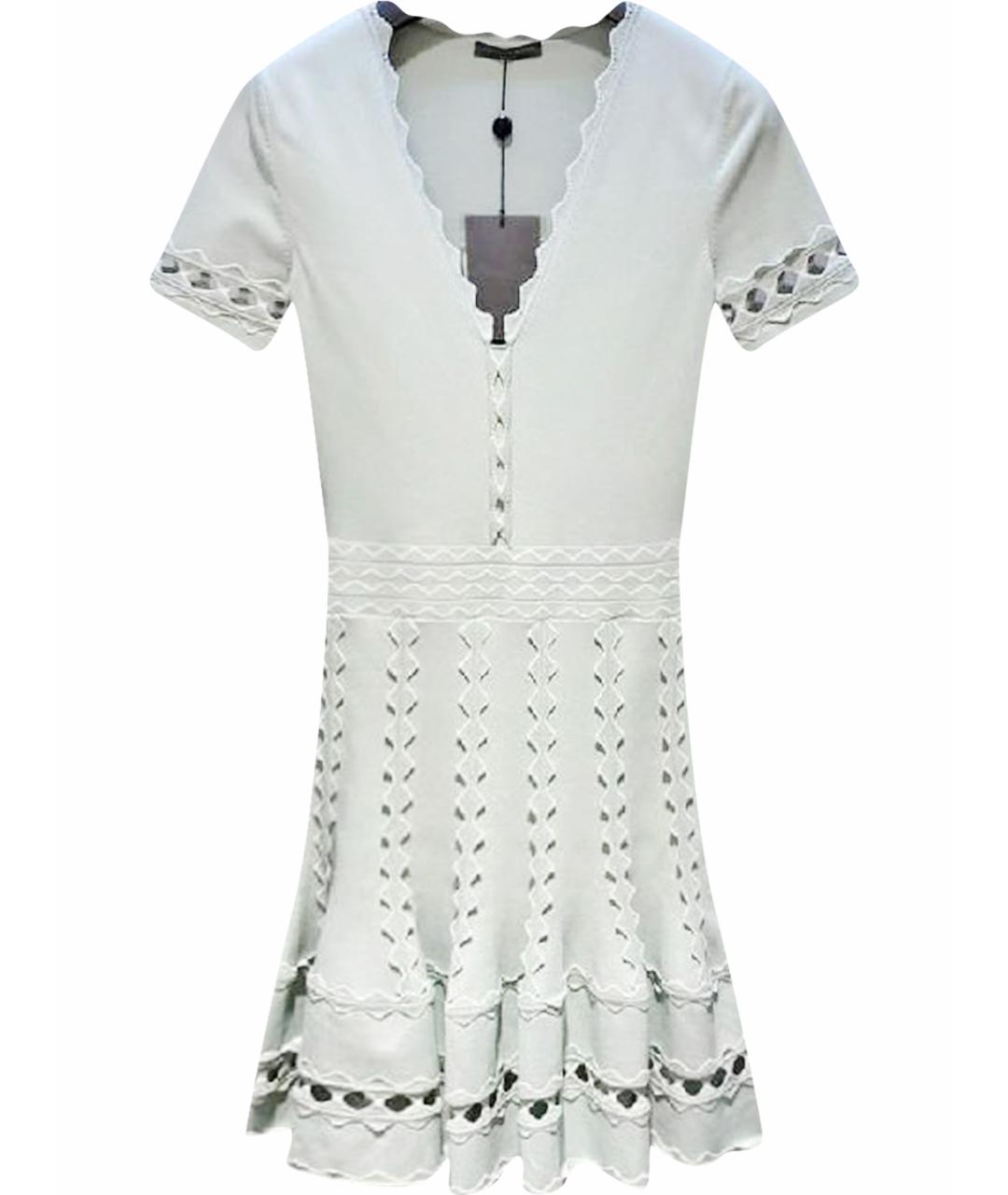 ALEXANDER MCQUEEN Бирюзовое повседневное платье, фото 1