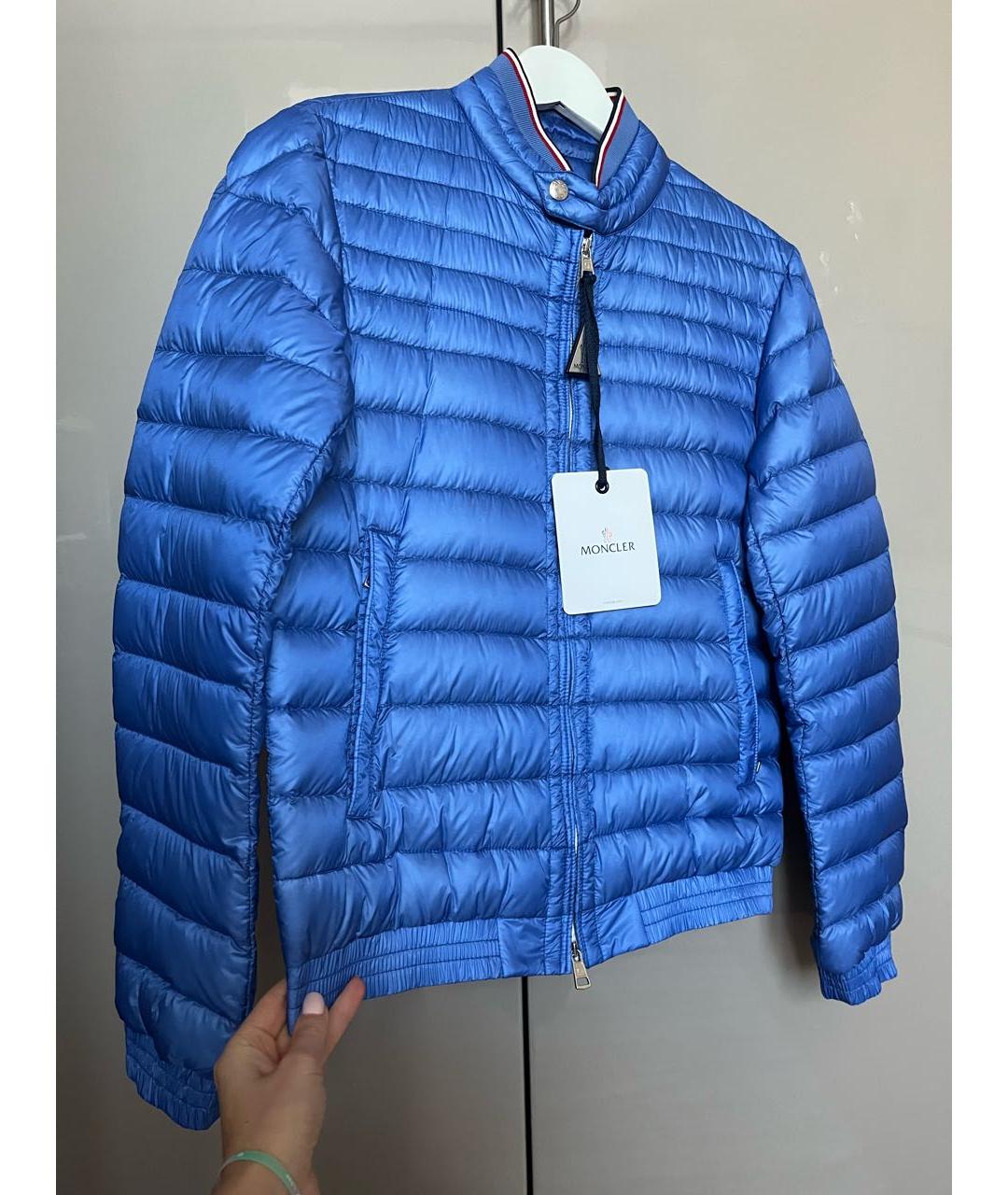 MONCLER Синяя куртка, фото 8